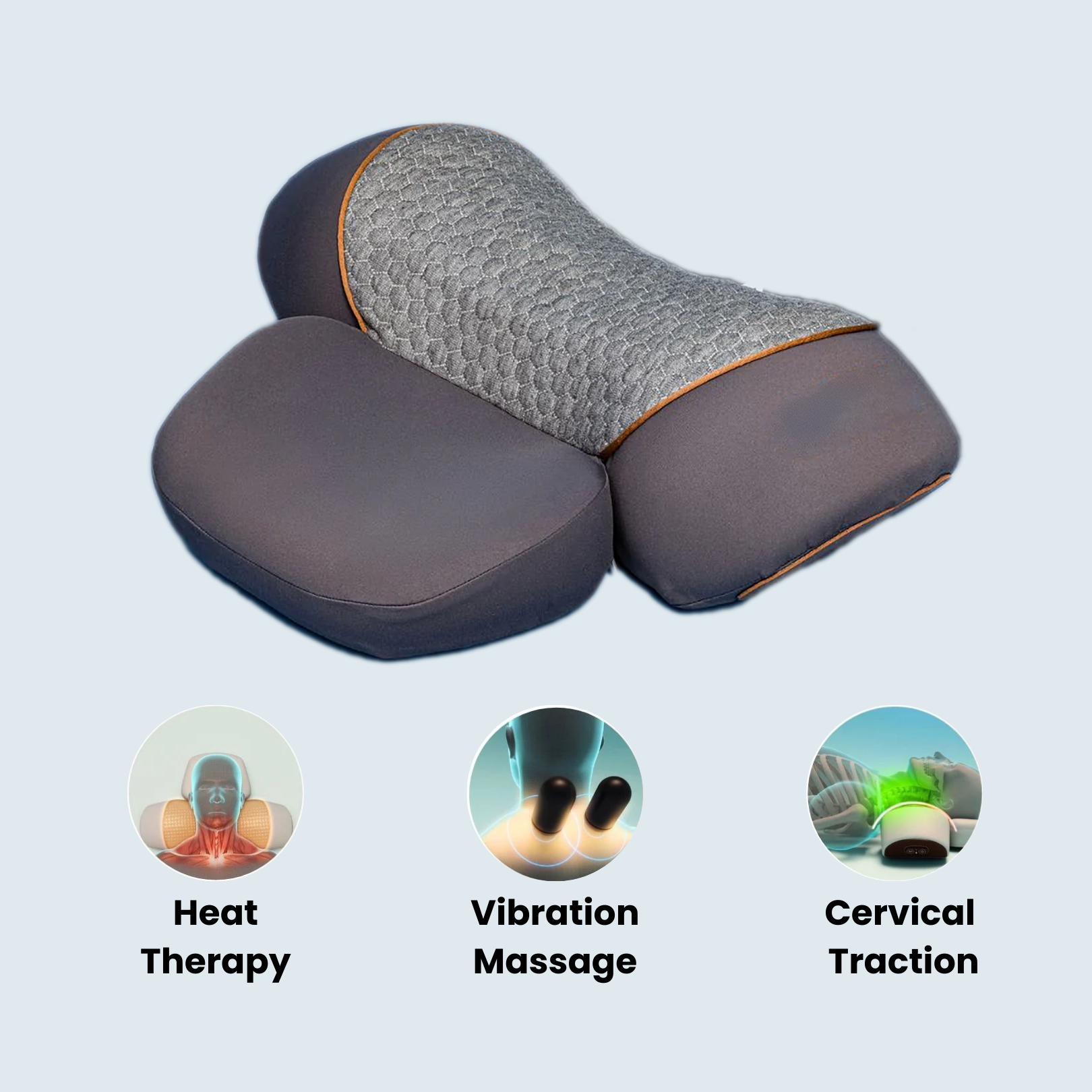TheraPillow 3-in-1 Neck Massaging Pillow