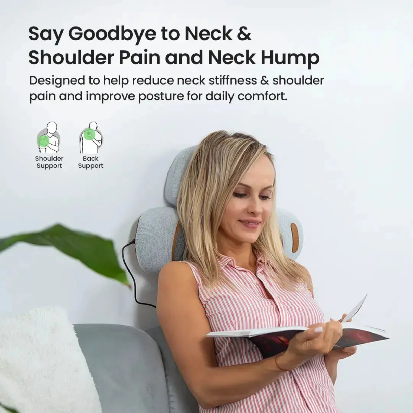 TheraPillow 3-in-1 Neck Massaging Pillow